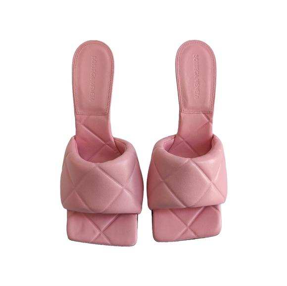 Bottega Veneta Quilted Embossed Lido Sandal Blossom EU 41 - Picture 5 of 12